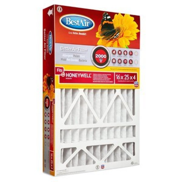 Bsc Preferred 16x25x4 Honeywel Filter HW1625-11R